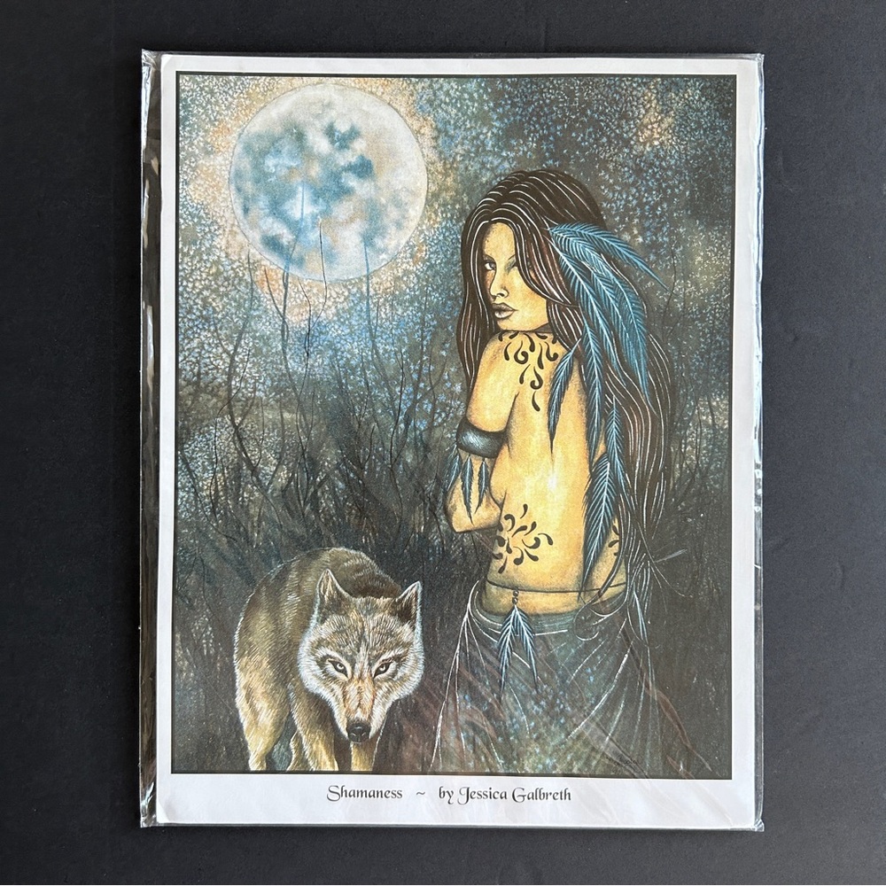 “Shaman” Art Print by Jessica Galbreth Limited Edition Out of Production‎ Print